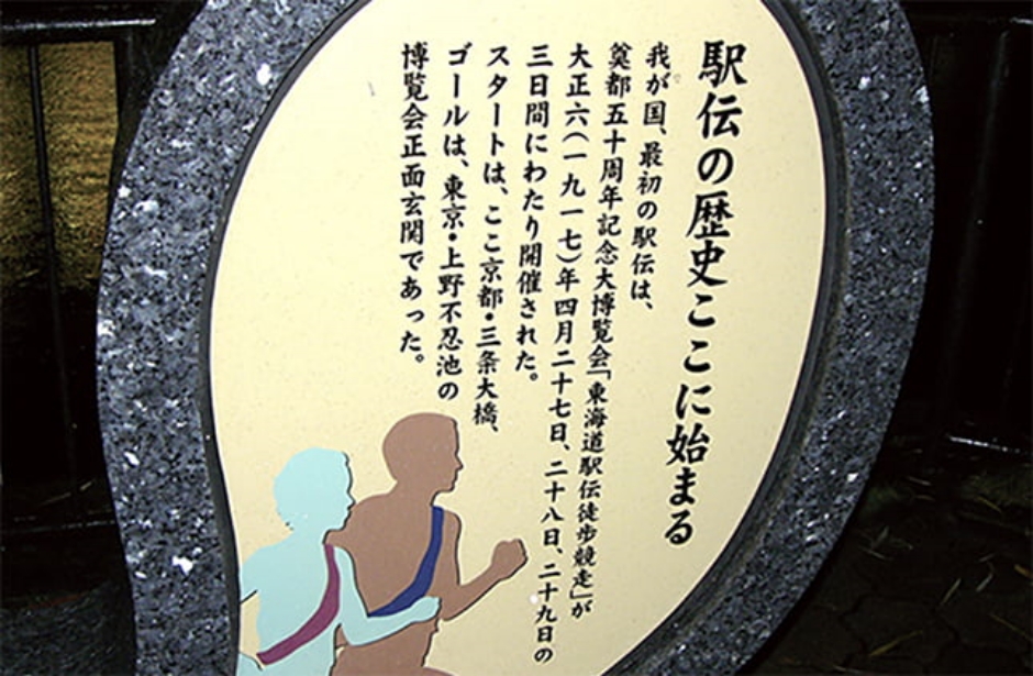 駅伝の碑